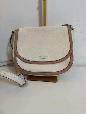 Kate Spade Blake Leather Small Flap Saddle Crossbody Bag Colorblock